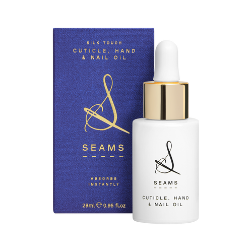 Seams Cuticle, Hand and Nail Oil box and bottle